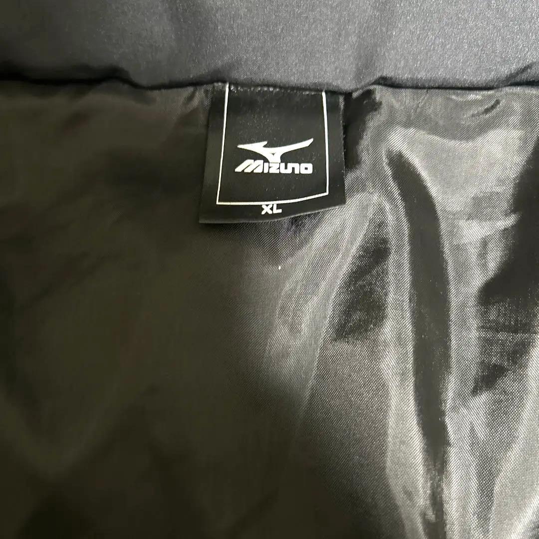 【MIZUNO ミズノ】ベンチコート（XL）ダウンコート　ロング　ブラック