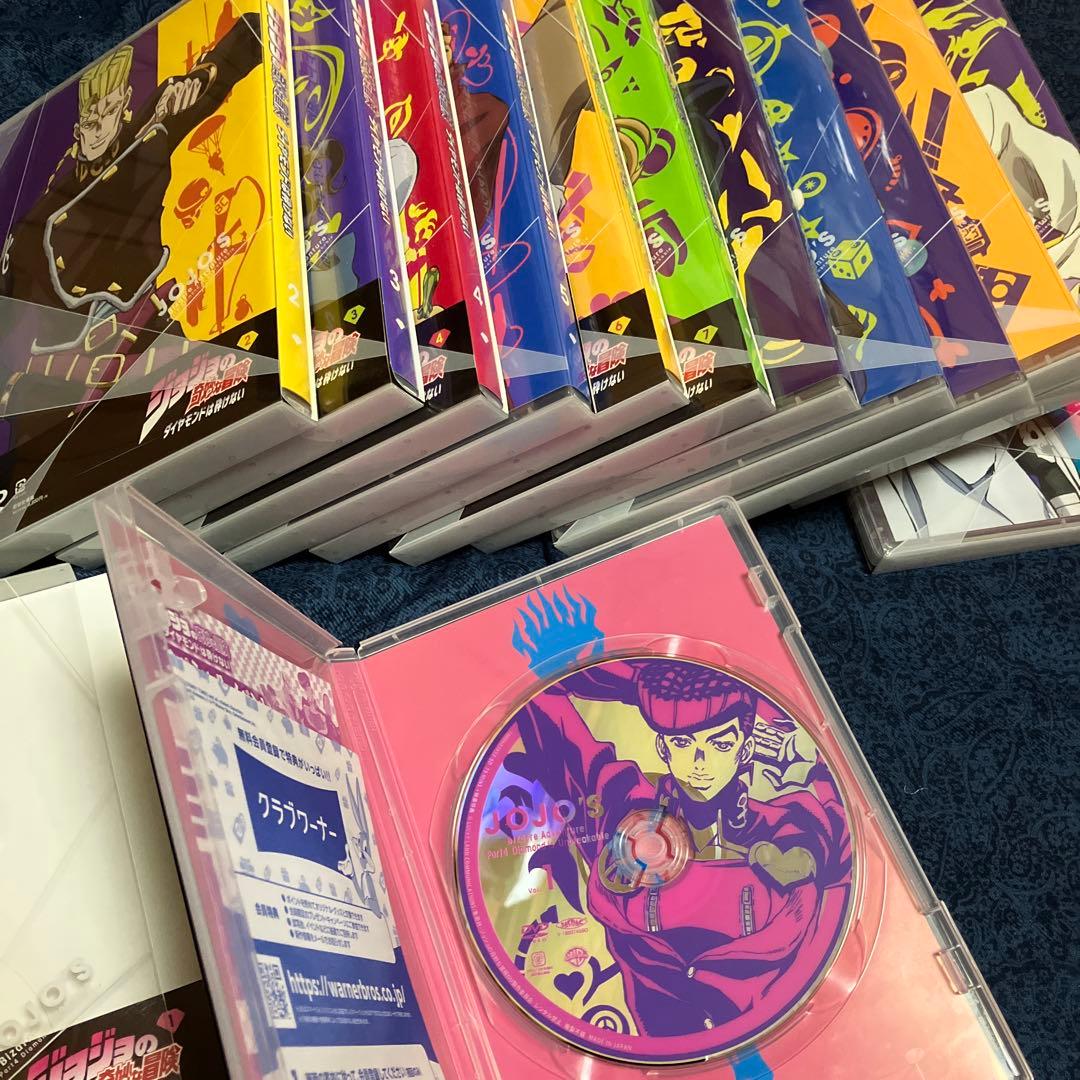 ジョジョの奇妙な冒険　ダイヤモンドは砕けない　DVD