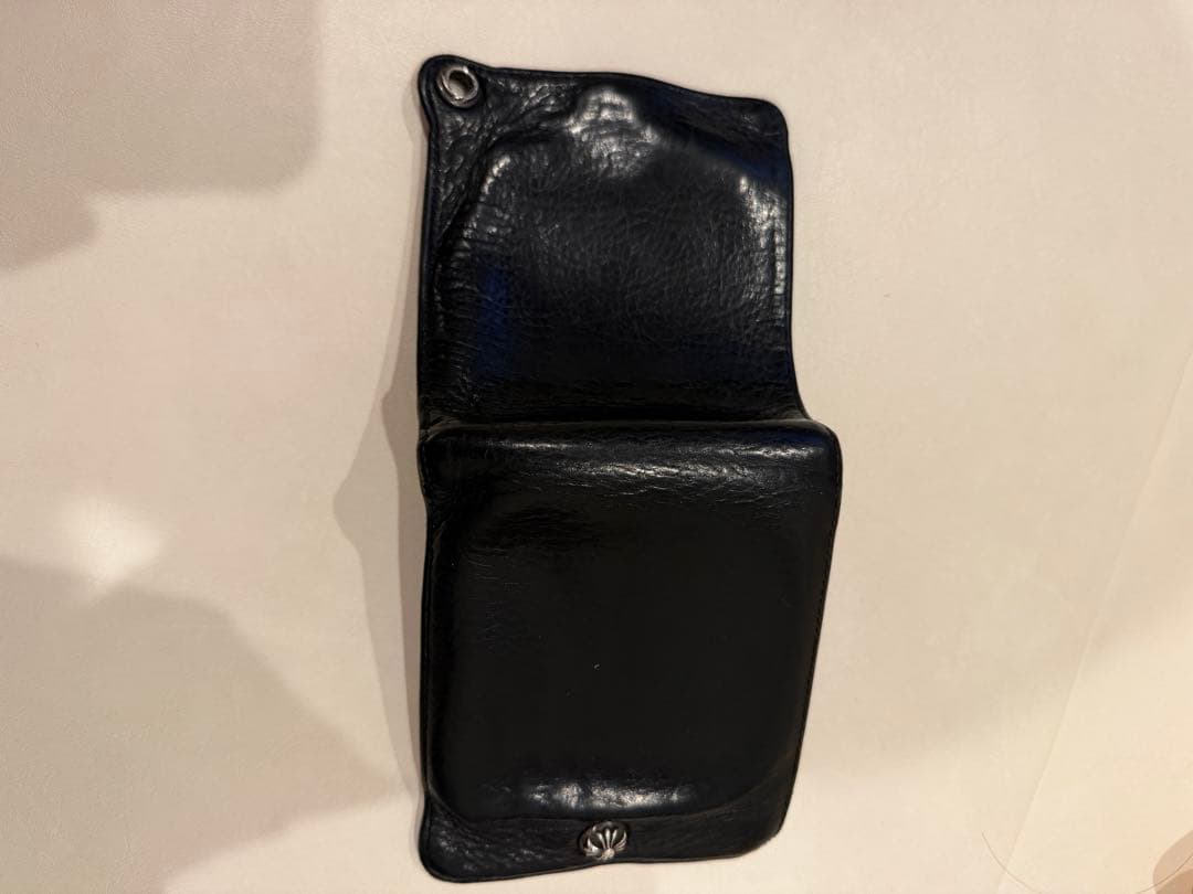 小物 Chrome Hearts 1-Snap Cross Button Wallet