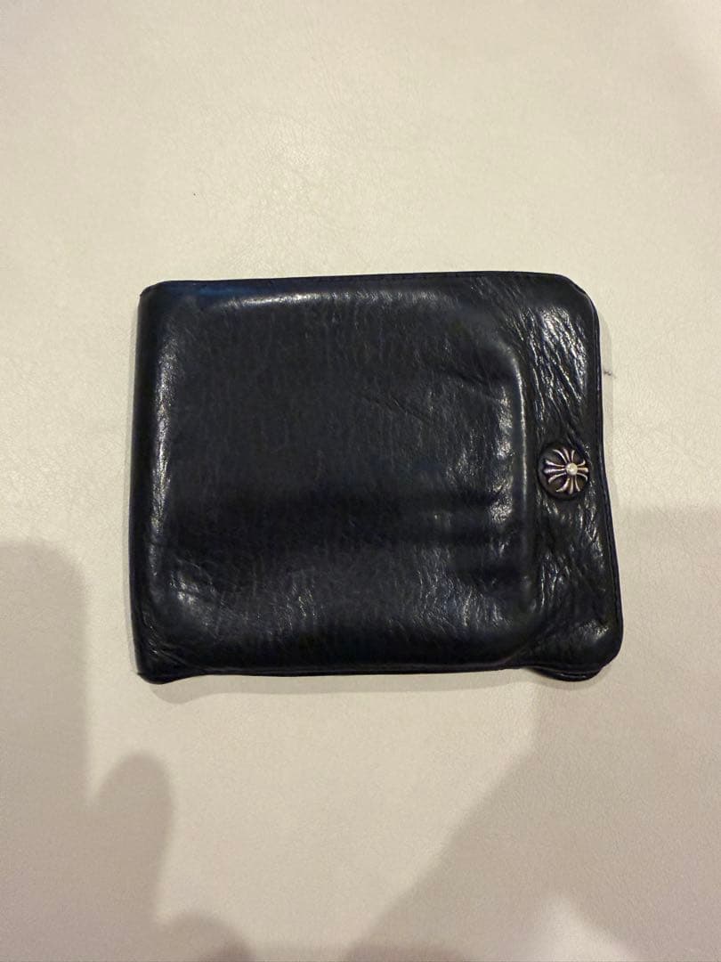 小物 Chrome Hearts 1-Snap Cross Button Wallet