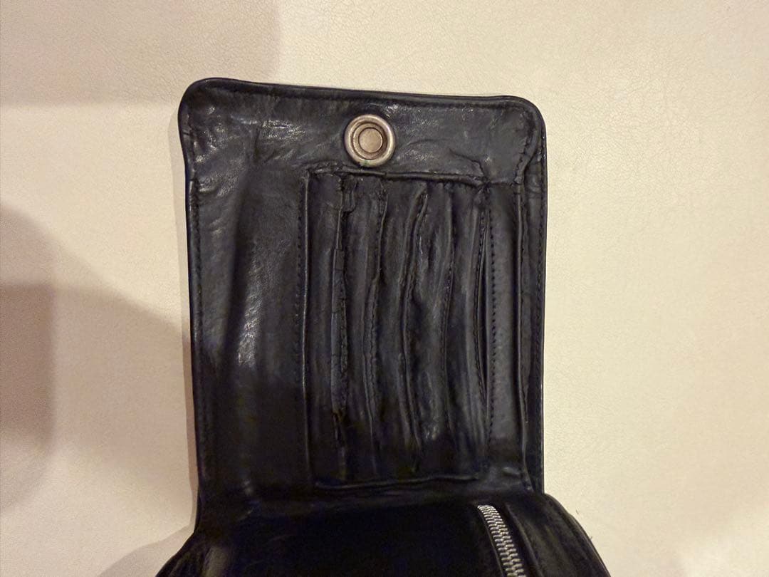 小物 Chrome Hearts 1-Snap Cross Button Wallet