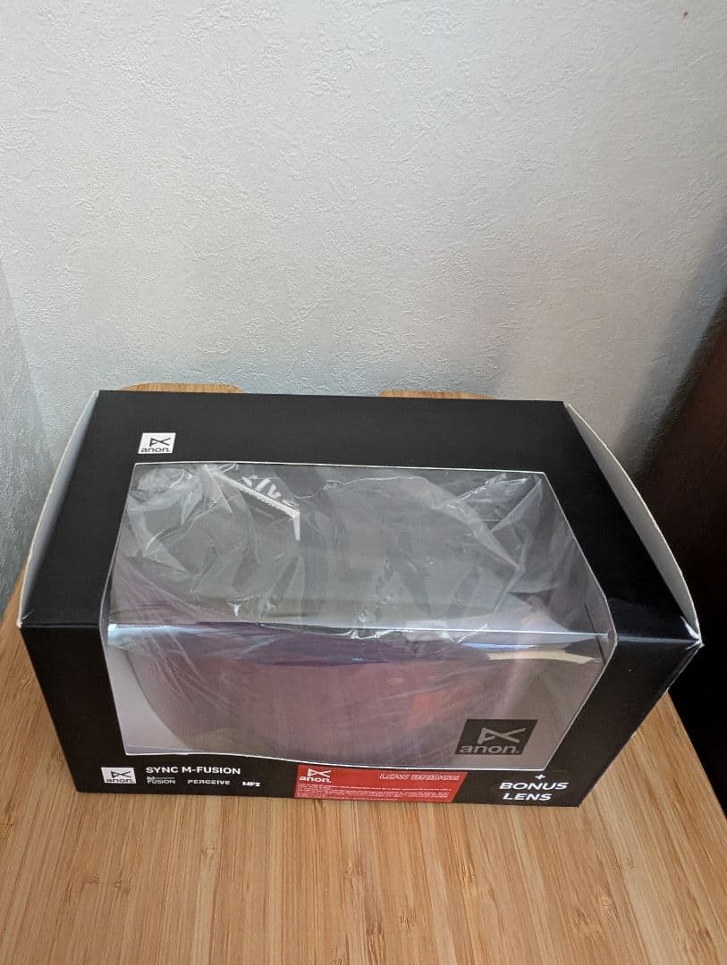 ⑤anon.Sync Low Bridge Fit Goggles+B.lens