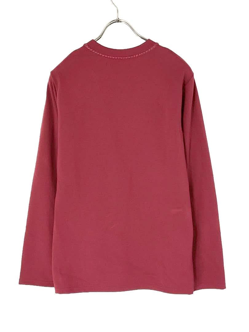 サイズXL【未使用】AKM ハンドステッチVネックカットソー 定価41800円