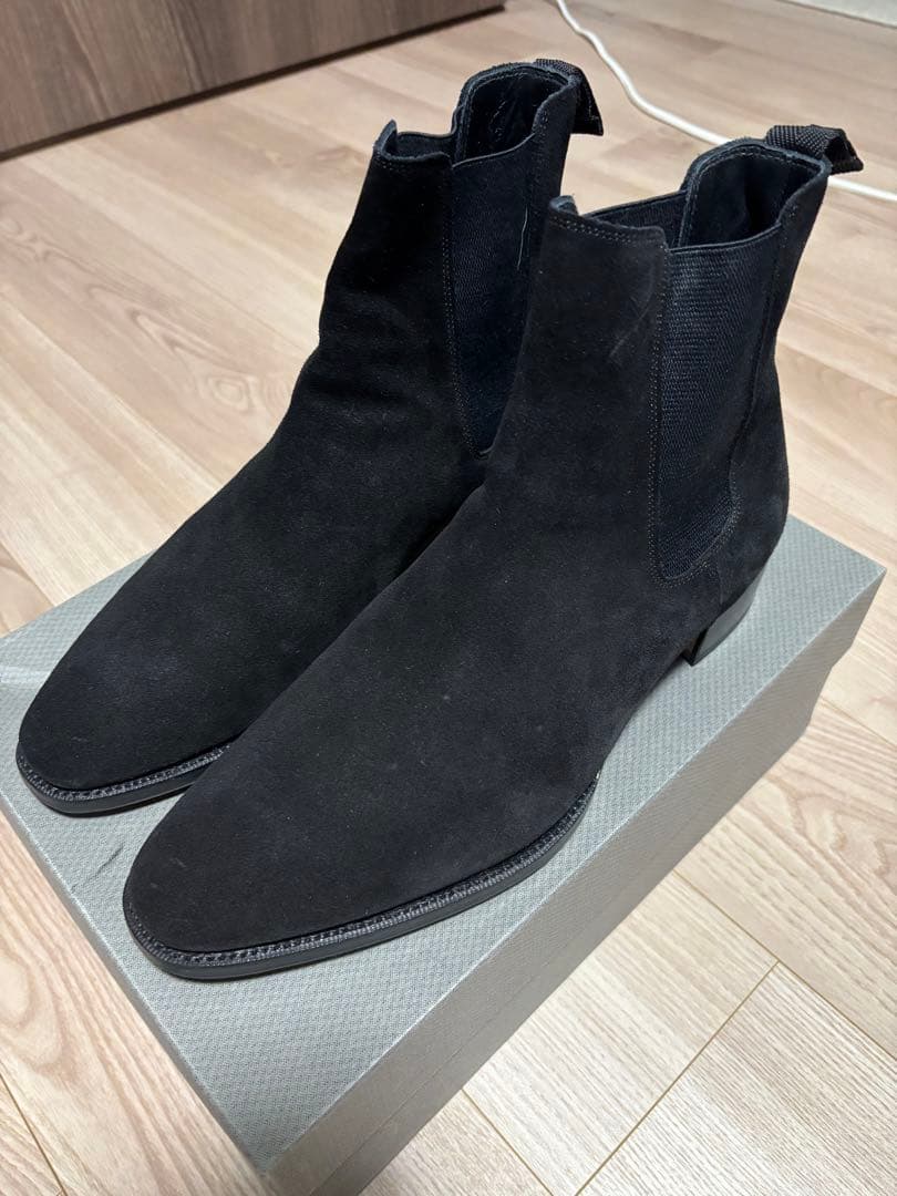 WH ダブルエイチ サイドゴア スウェード ボロネーゼ グッドイヤー 干場