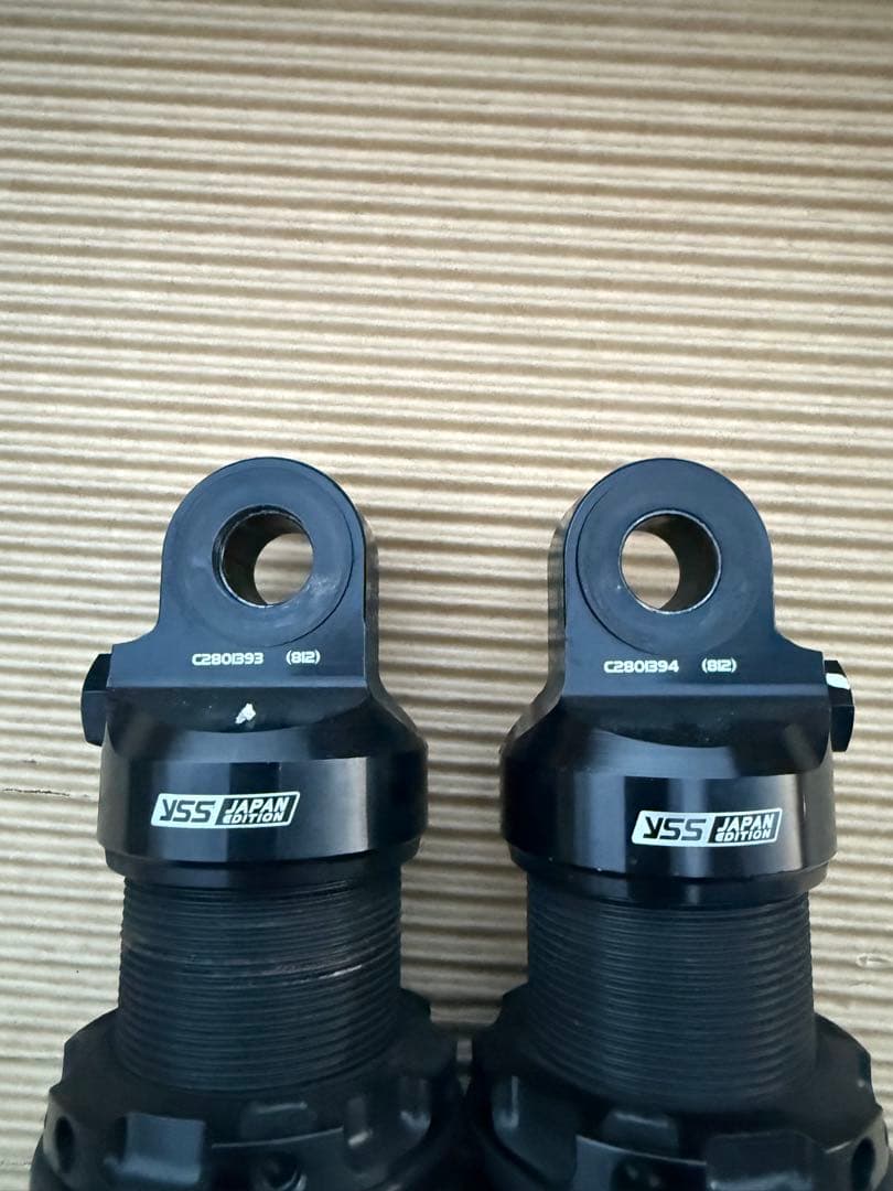 YSS サスペンションショック ブラック C280933 C280934