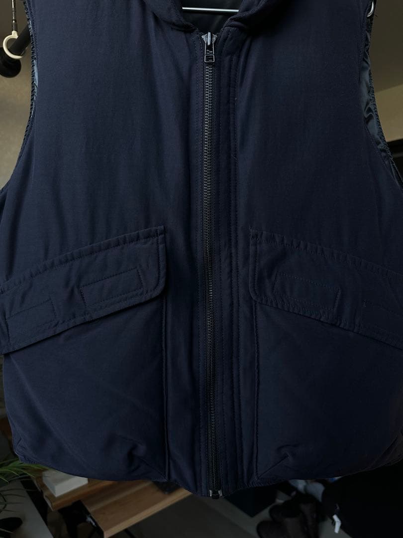 N.HOOLYWOOD ダウンベスト ネイビー 36 912-VE01