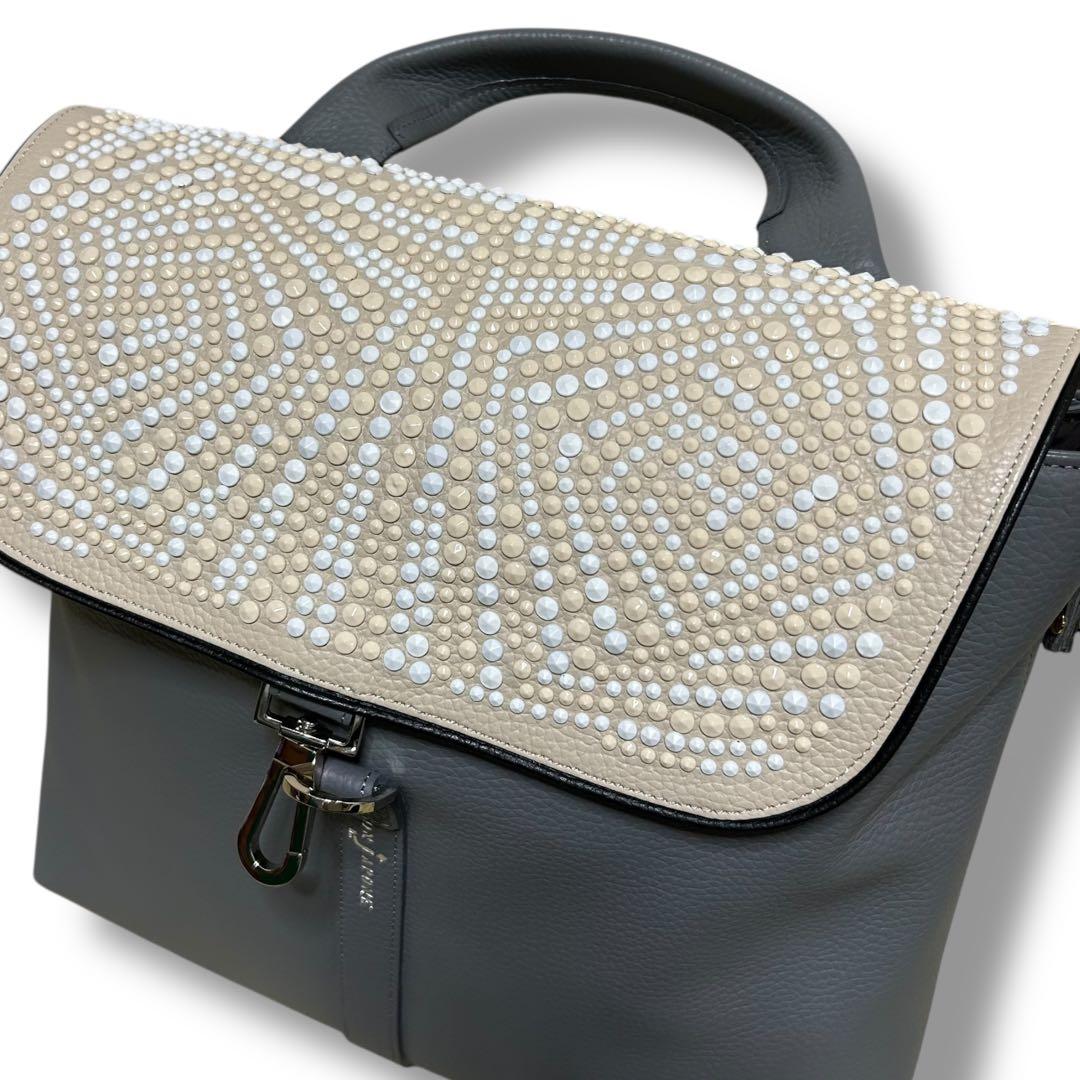 極美品✨ 高級　BON JAPONE スワニー　キャリーバッグ　レザー