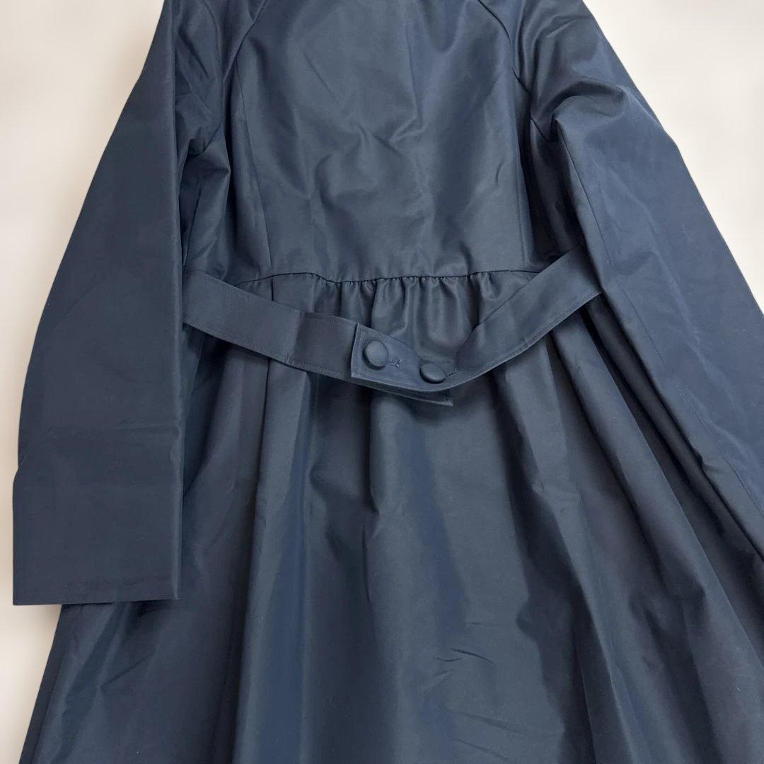 アメノチハレ　ロングコート　ネイビー　フリーサイズ　日本製