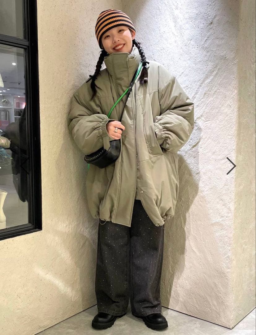 新品 ローリーズファーム 撥水加工・保温効果 モンスターコート 手洗い可 タグ付