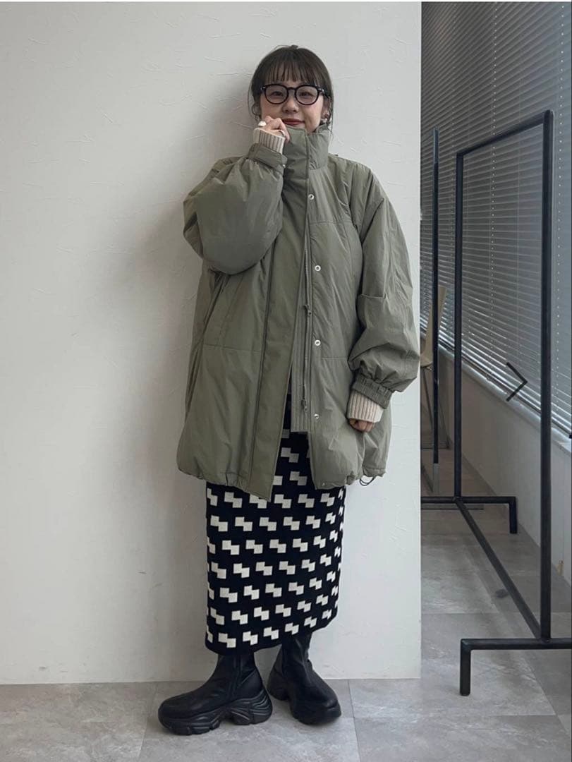 新品 ローリーズファーム 撥水加工・保温効果 モンスターコート 手洗い可 タグ付