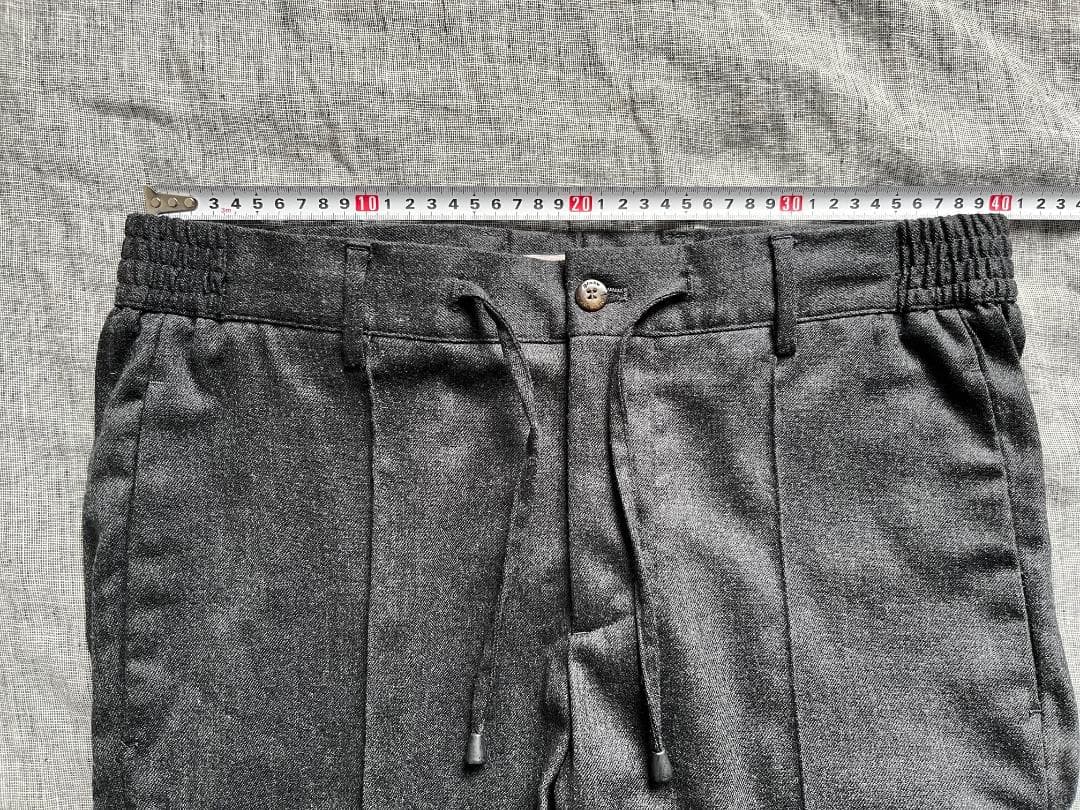 giabsarchivio MASACCIO 永久クリース ウールパンツ