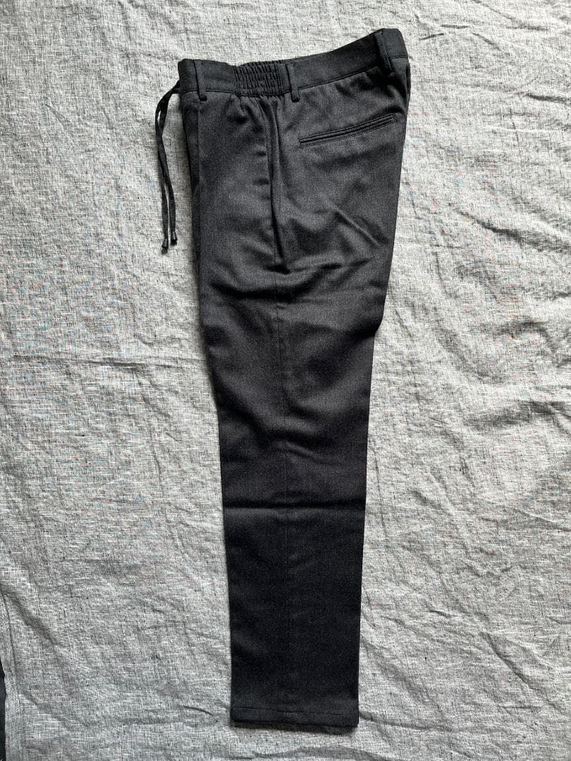 giabsarchivio MASACCIO 永久クリース ウールパンツ