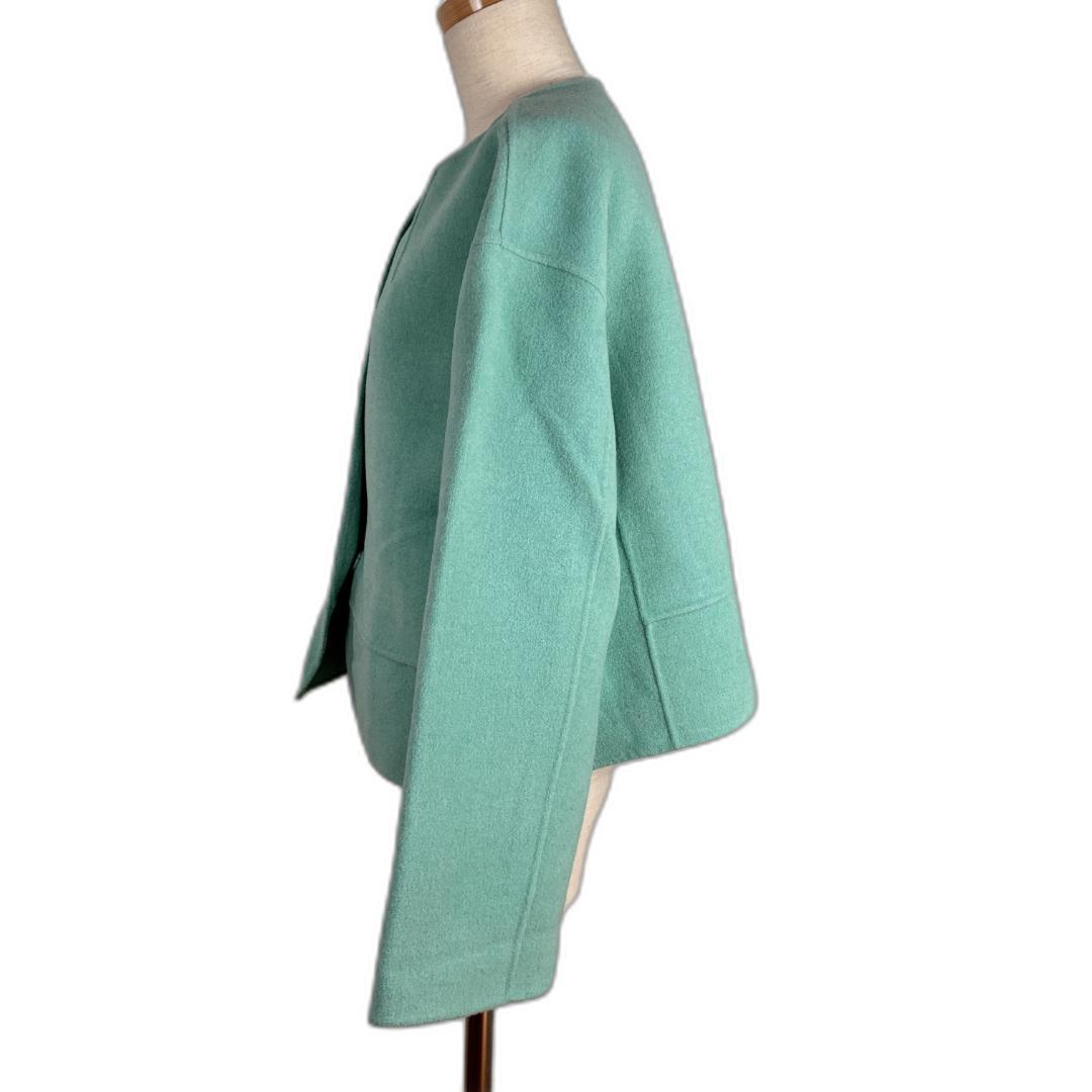 ★未使用タグ付★ DoCLASSE ジャケット 11号 上質 ウール カシミヤ混