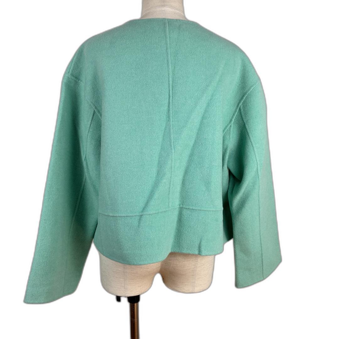 ★未使用タグ付★ DoCLASSE ジャケット 11号 上質 ウール カシミヤ混