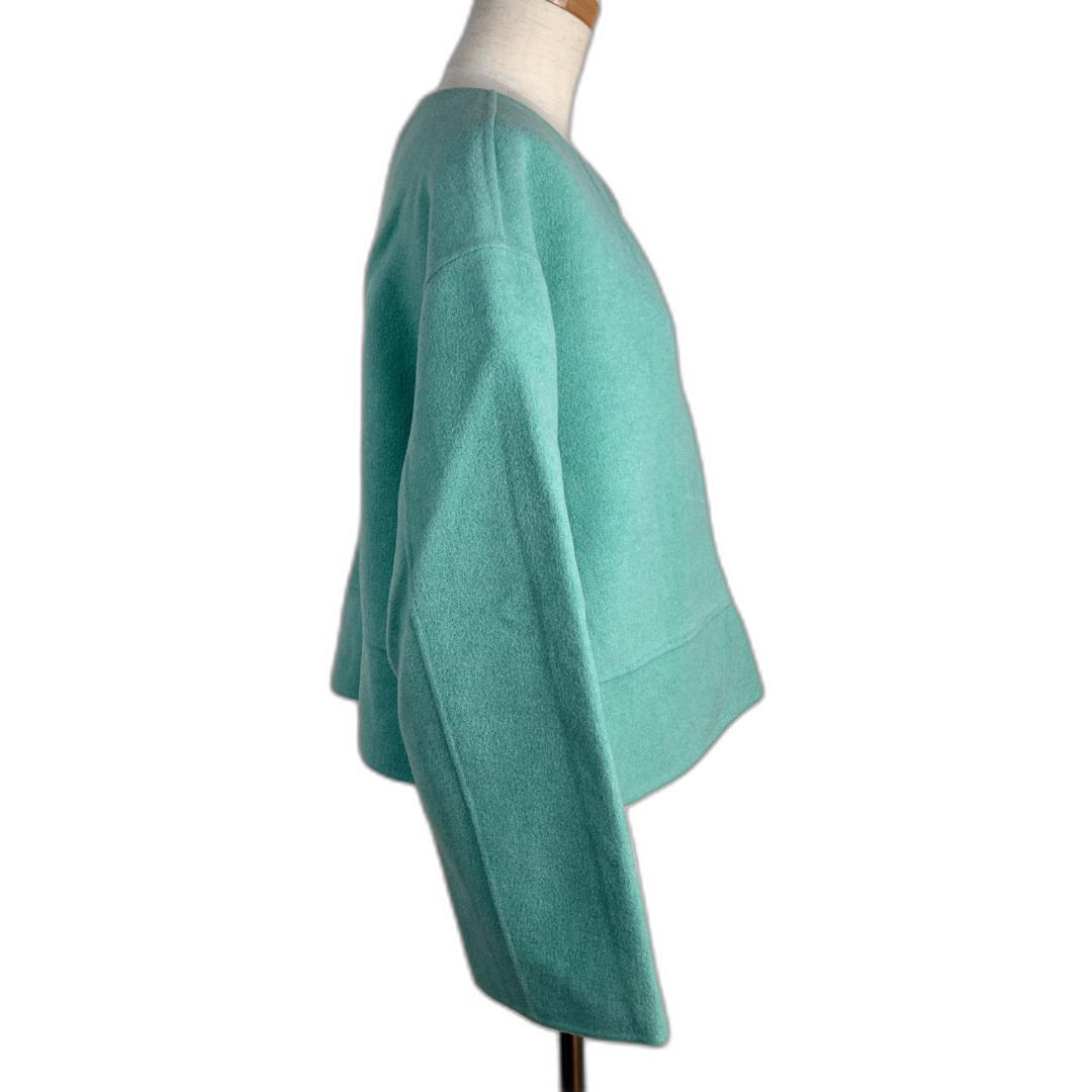 ★未使用タグ付★ DoCLASSE ジャケット 11号 上質 ウール カシミヤ混