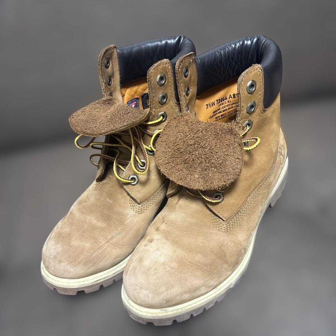 Timberland プレミアムベージュ ハイカットブーツ