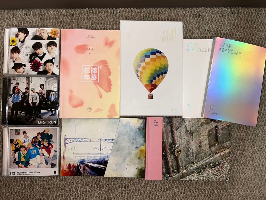 BTS アルバム、CD