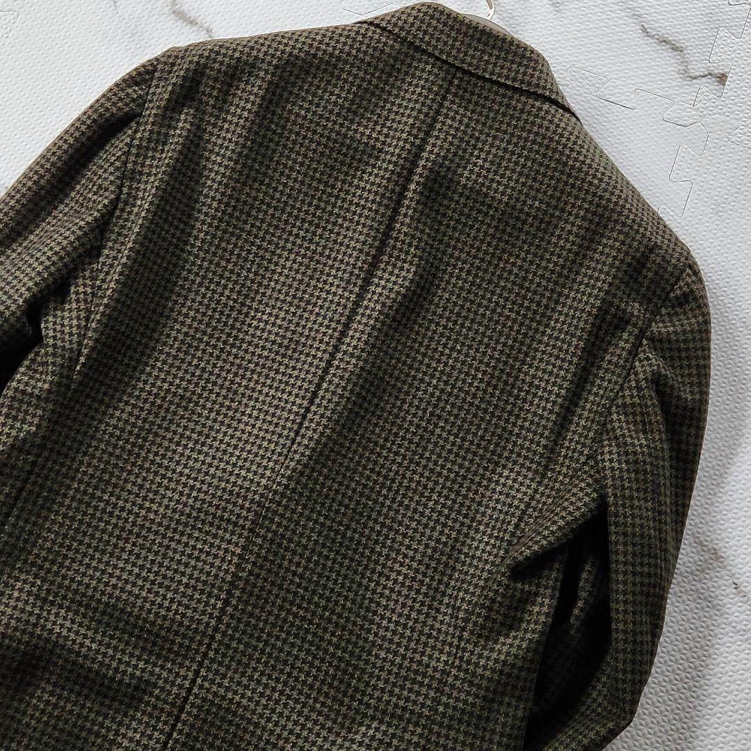 極美品✨デペトリロ 近年モデル テーラードジャケット カシミヤ 千鳥格子