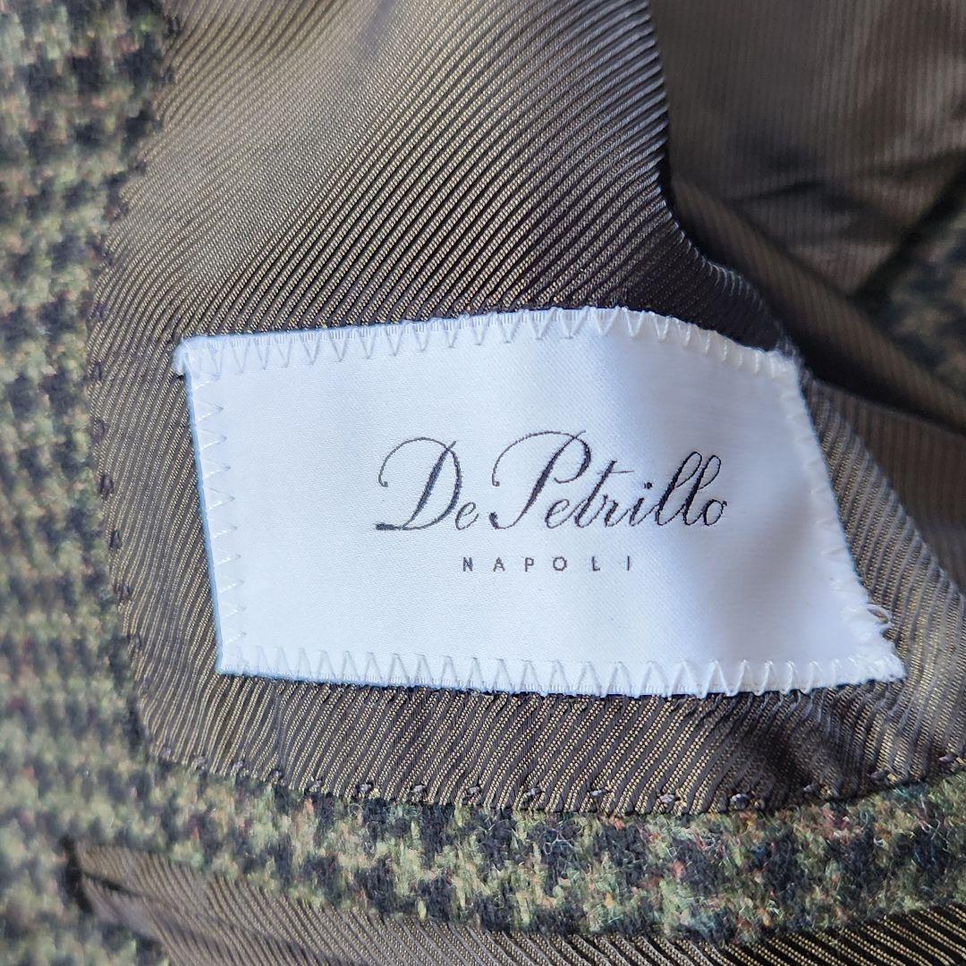 極美品✨デペトリロ 近年モデル テーラードジャケット カシミヤ 千鳥格子