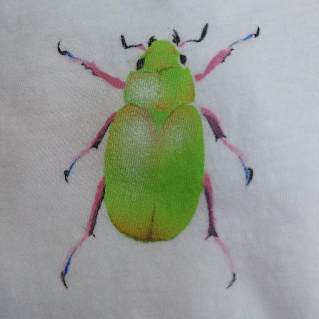 Y'sレディース襟付きバックプリントノースリーブ