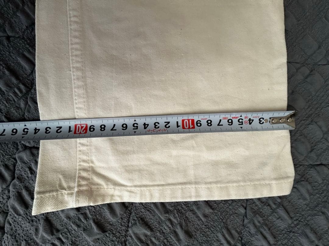 【古着】ディッキーズ ホワイトペインターパンツ チビタグ