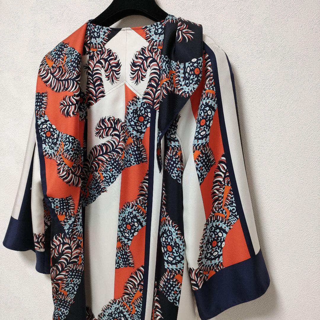 極美品❢HERMES　エルメス　チュニック　SILK100%　トップス