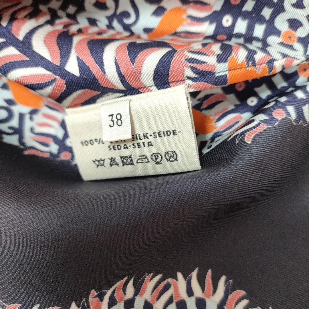 極美品❢HERMES　エルメス　チュニック　SILK100%　トップス