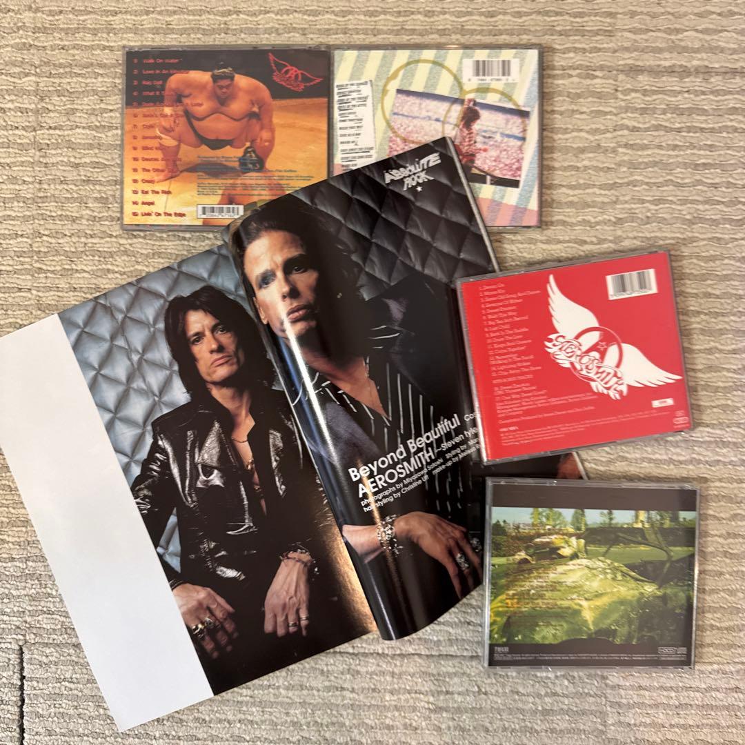 Aerosmith 関連CDコレクション＋雑誌Switch