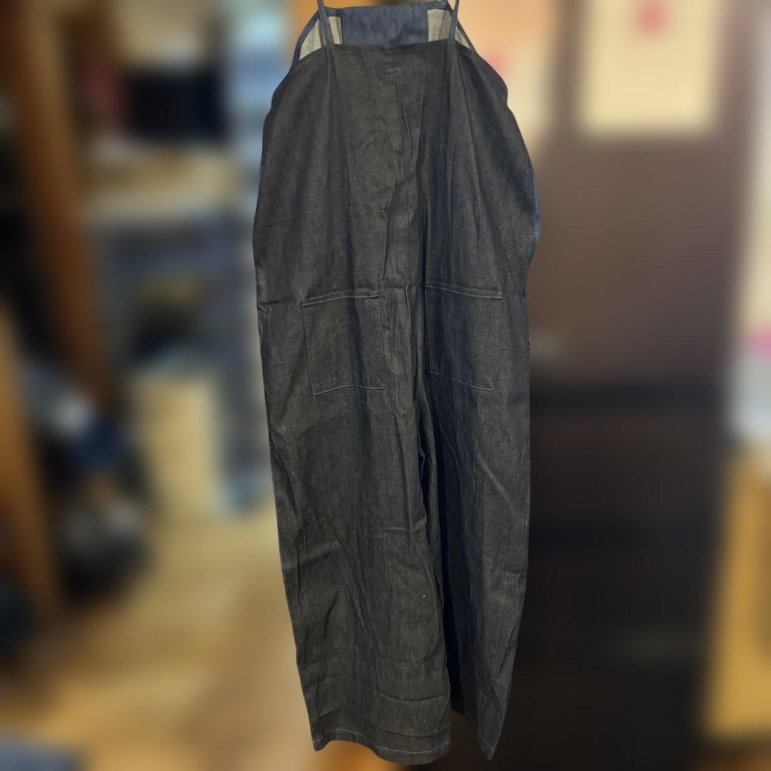 kaptal 2トーン デニム チャイナ サロペット オーバーオール 1