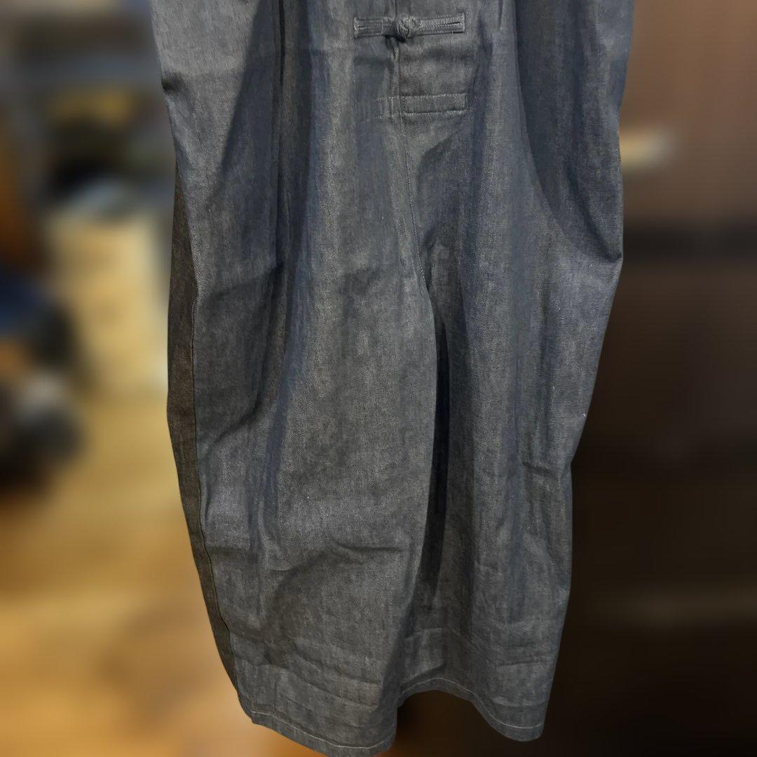 kaptal 2トーン デニム チャイナ サロペット オーバーオール 1