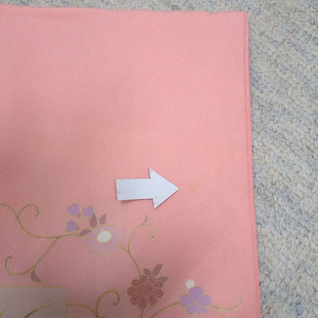 981　半額セール　正絹　大丸誂え　ピンク系　吉祥文様　訪問着4点フルセット