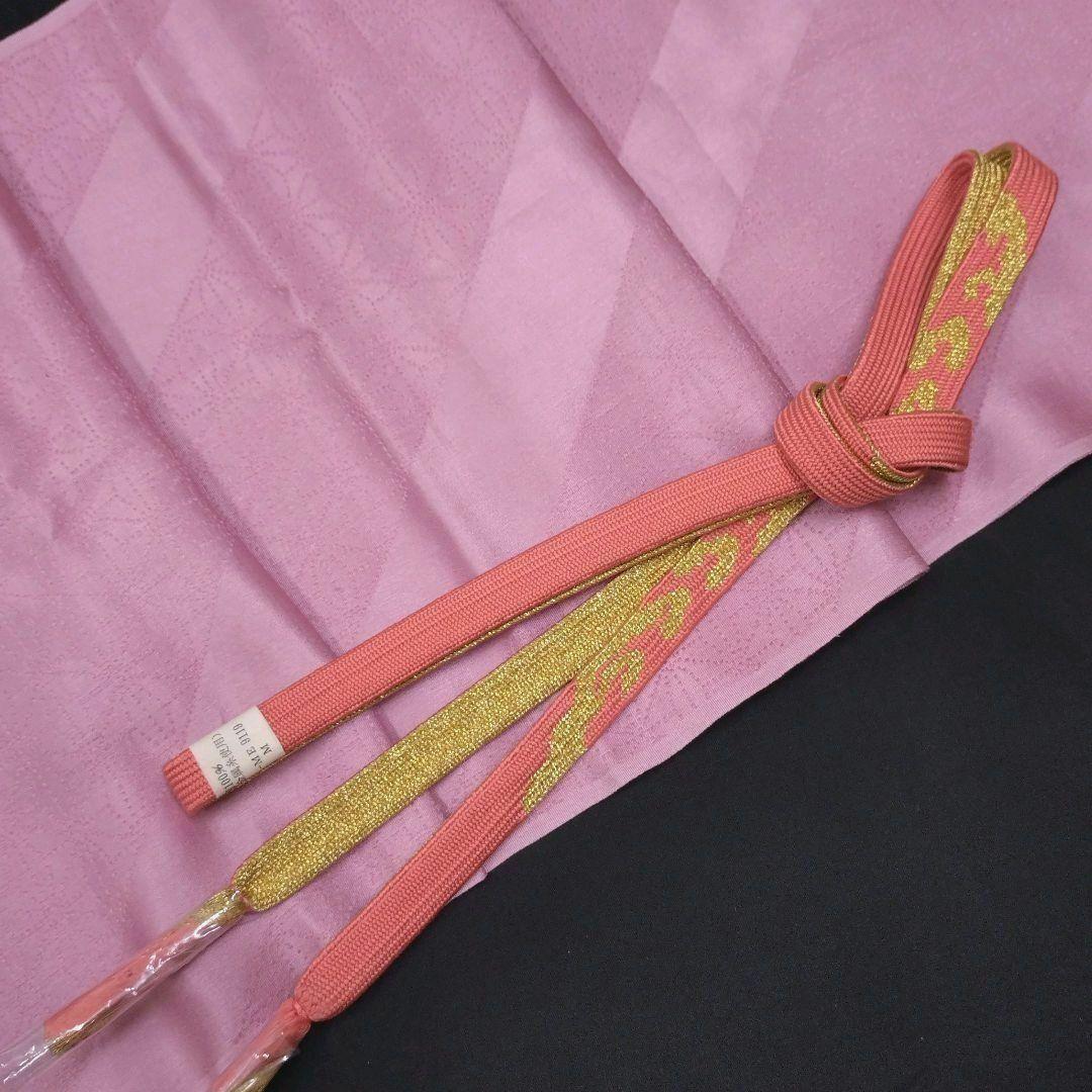 981　半額セール　正絹　大丸誂え　ピンク系　吉祥文様　訪問着4点フルセット