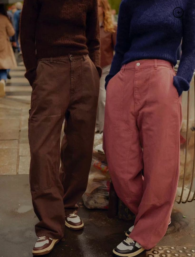 SHISHIKUIペインターパンツ32 / D.PINK シシクイ