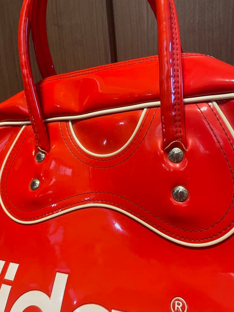 ガラス希少 80s adidasボストンバッグ　アディダス　トレフォイル