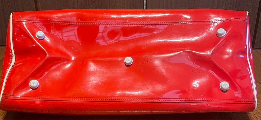 ガラス希少 80s adidasボストンバッグ　アディダス　トレフォイル