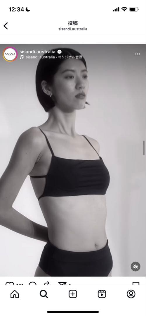 SISANDI ブラウン セパレート水着