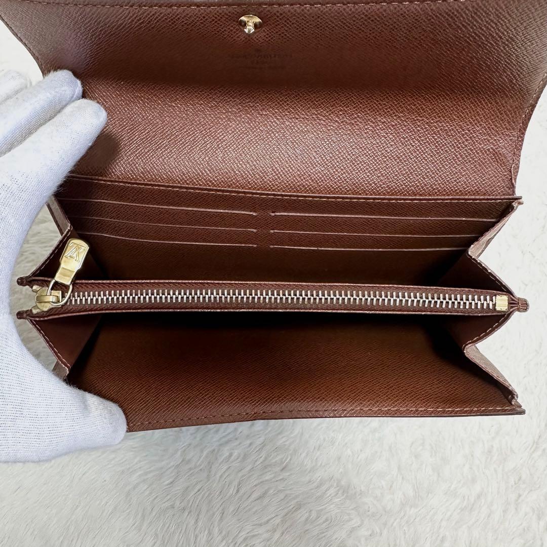 LOUIS VUITTON 長財布 ポルトフォイユサラ M61734 モノグラム
