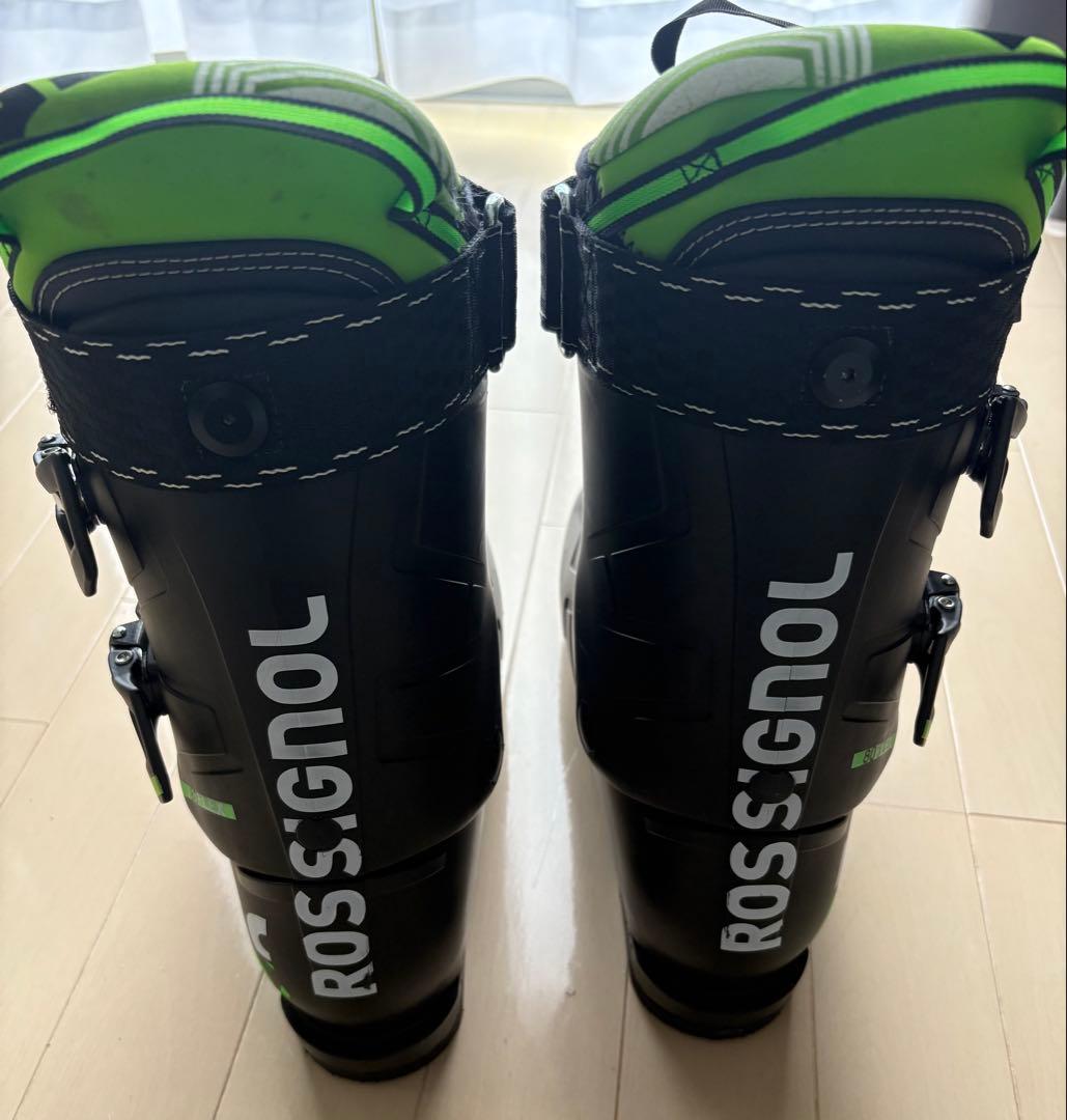 【あき様】ROSSIGNOL スキー ブーツ ブラック/グリーン