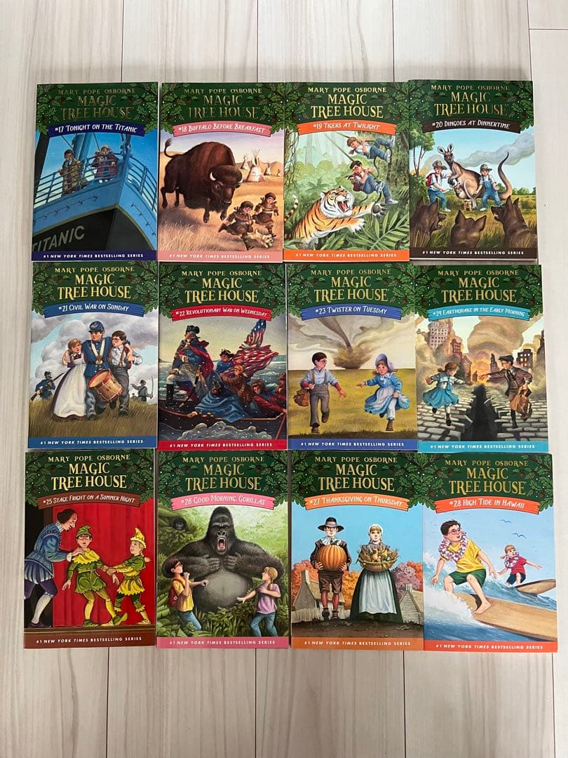 マジックツリーハウス全28冊セット+ マジックツリハウスシリーズ2全28冊セット