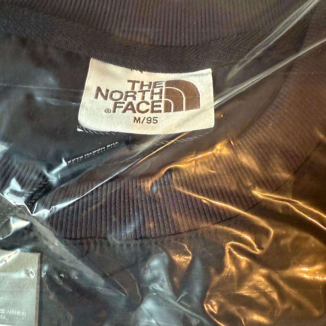 韓国限定 ノースフェイス ホワイトレーベル アルバニークルーネック M ブラック