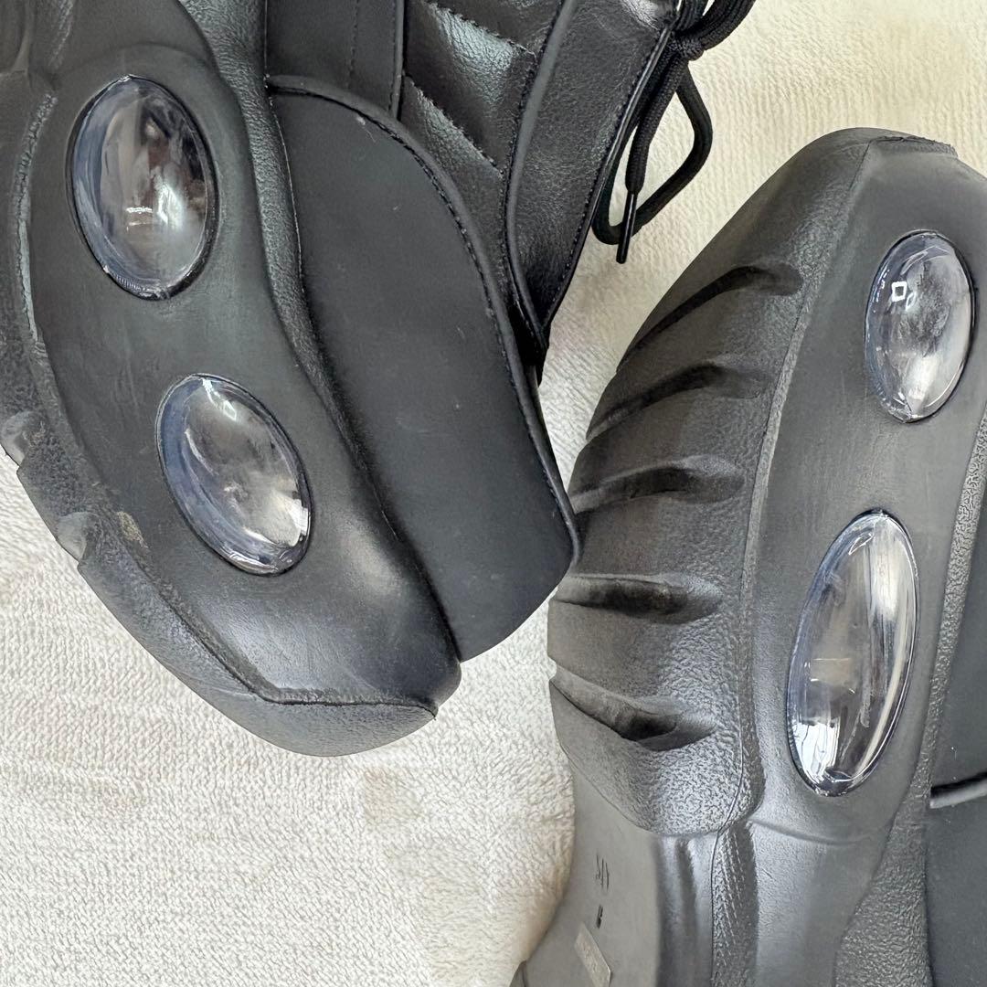 美品 スライ エアープラットフォームスニーカー 黒 M 厚底シューズ 完売品