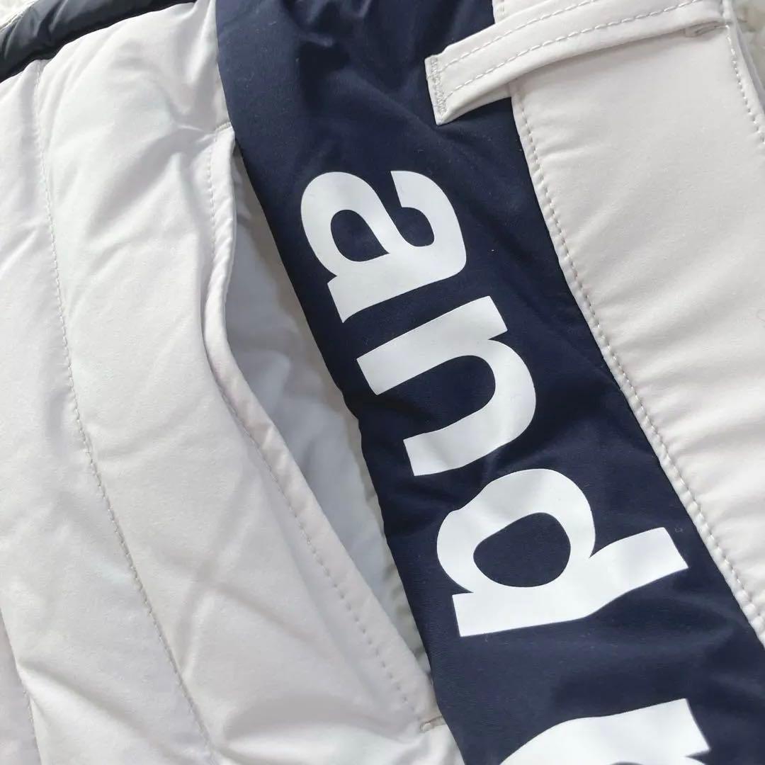 タグ付新品【2023年モデル】and per se ビッグロゴ中綿スカート LL