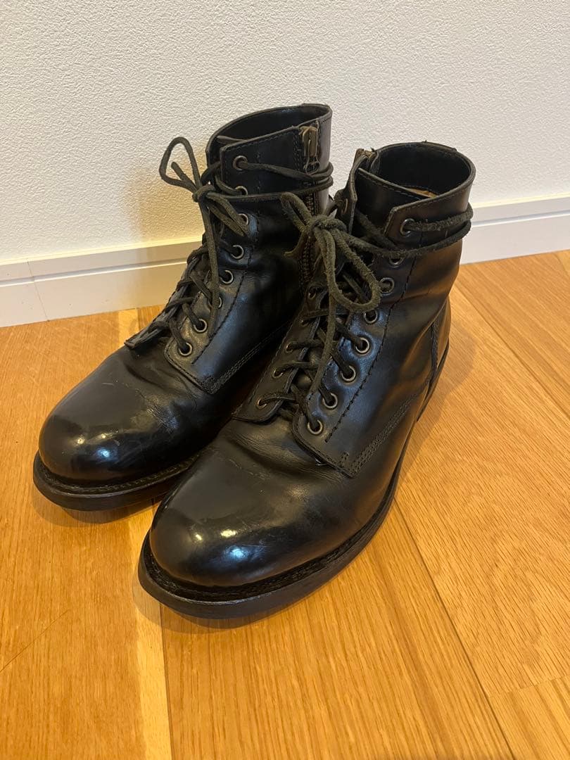 ブッテロ　BUTTERO ワークブーツ　ブラック黒　41