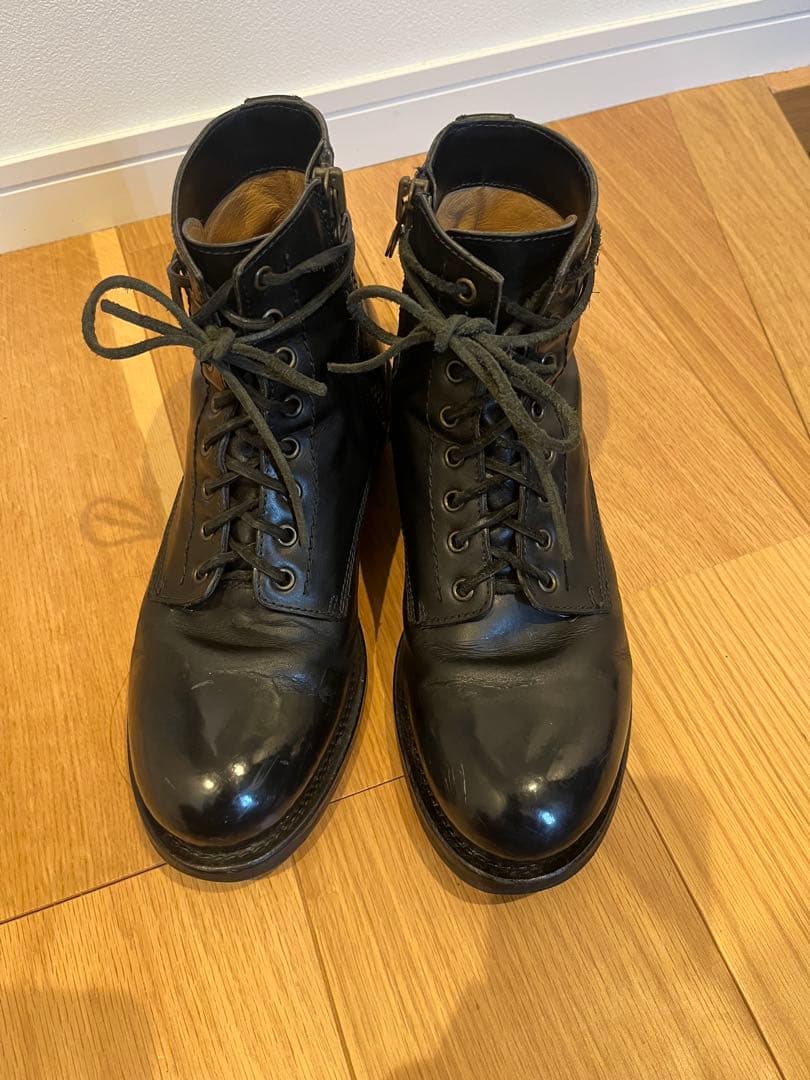 ブッテロ　BUTTERO ワークブーツ　ブラック黒　41