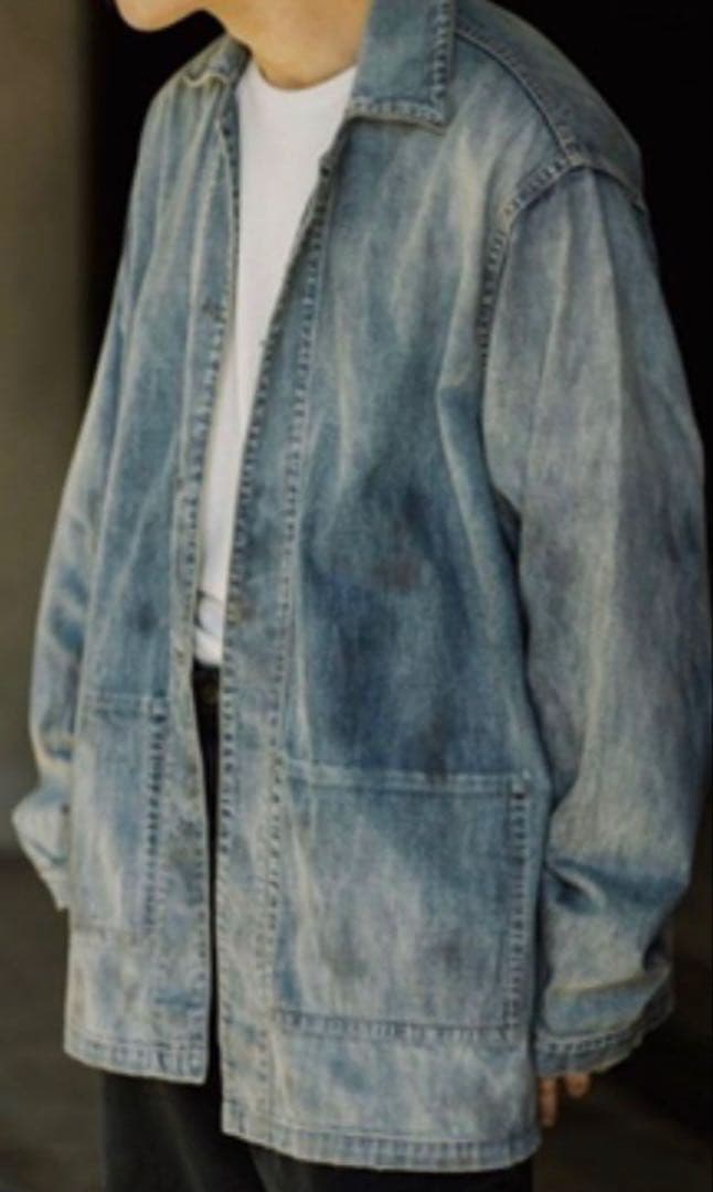 ジャケット・アウター A.PRESSE US NAVY Denim Jacket