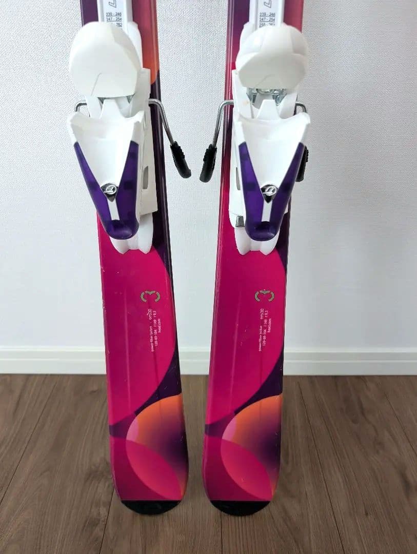 HEAD レディース スキー2点セット 149cm ブーツ25cm
