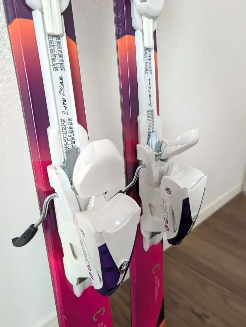 HEAD レディース スキー2点セット 149cm ブーツ25cm