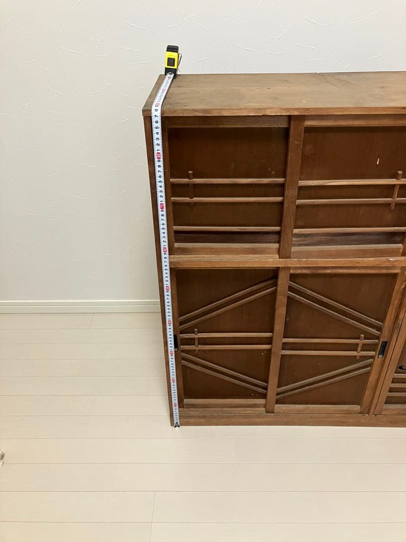 木製　水屋　茶箪笥　大正　昭和　レトロ