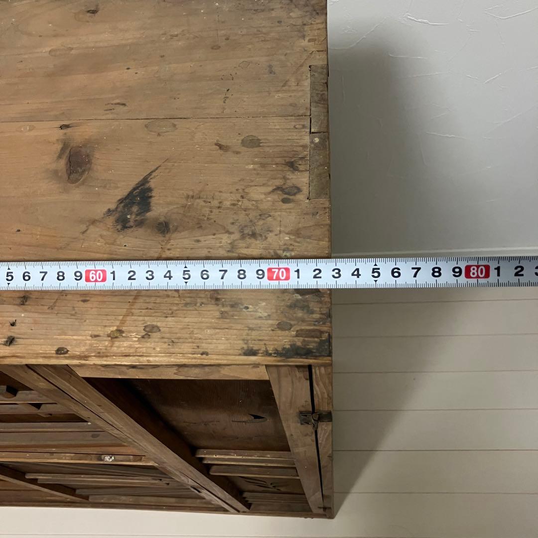 木製　水屋　茶箪笥　大正　昭和　レトロ