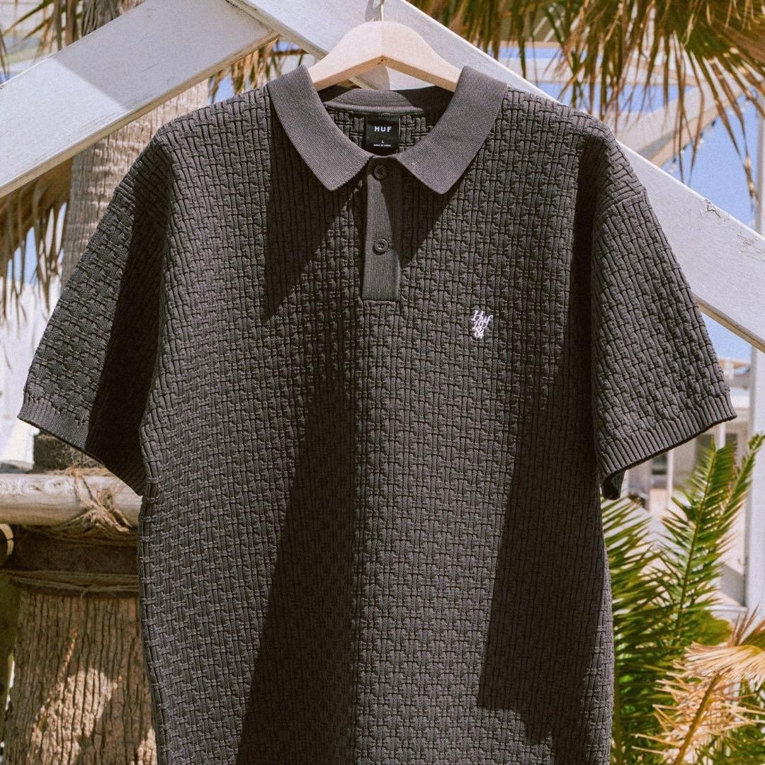 HUF 1984 KNIT POLO / HUF ハフ ニットポロ